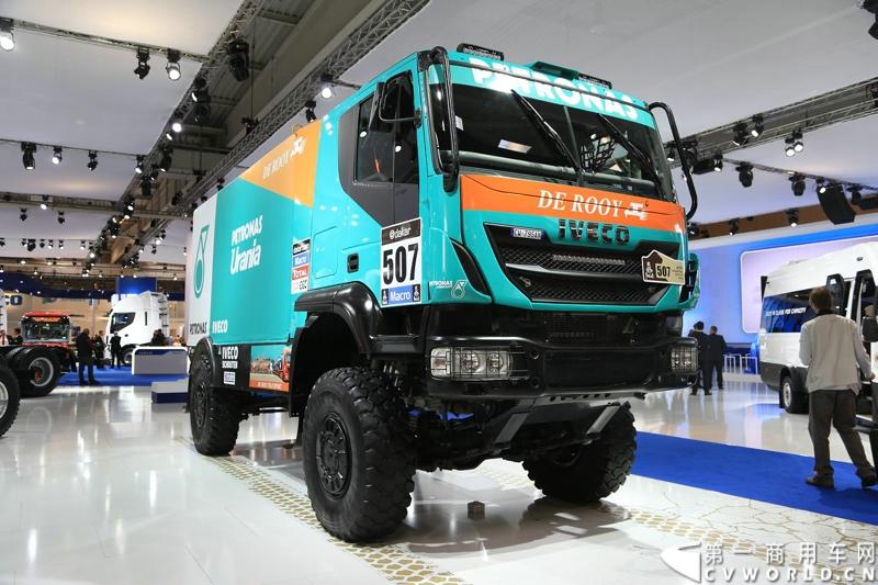 探馆汉诺威之依维柯篇。图为依维柯工程车