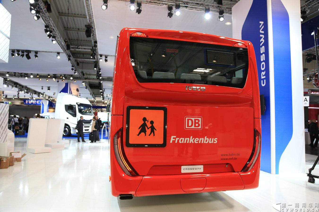 探馆汉诺威之依维柯篇。图为依维柯巴士