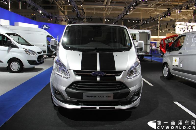 探馆汉诺威之福特全顺轻型商用车篇。图为2013年度VAN——全顺Custom 