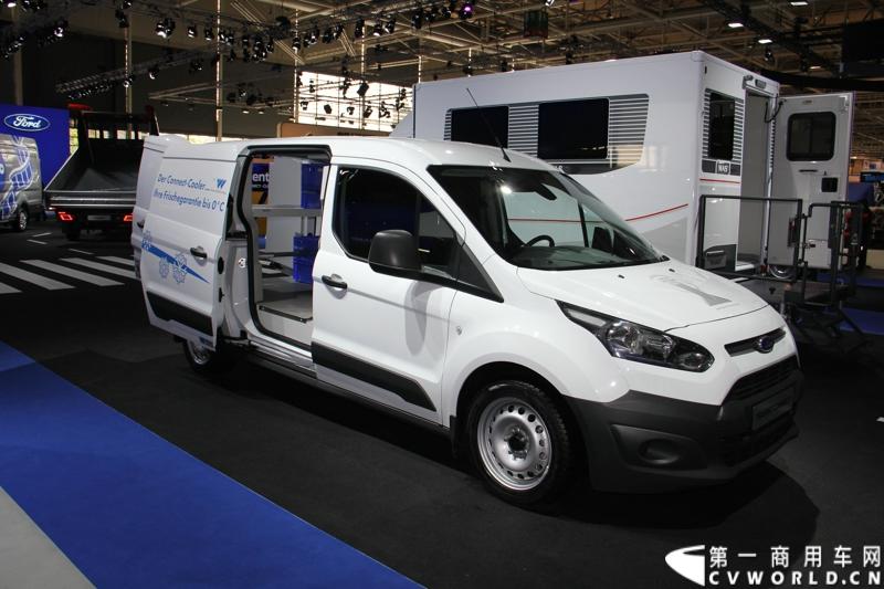 探馆汉诺威之福特全顺轻型商用车篇。图为2014年度VAN——全顺Connect 