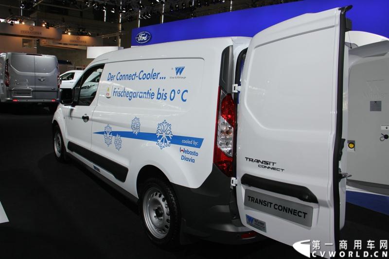 探馆汉诺威之福特全顺轻型商用车篇。图为2014年度VAN——全顺Connect 