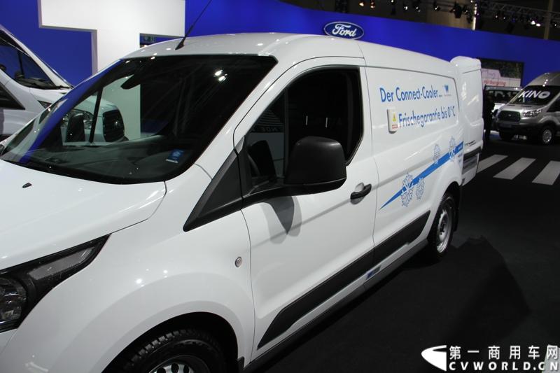 探馆汉诺威之福特全顺轻型商用车篇。图为2014年度VAN——全顺Connect 