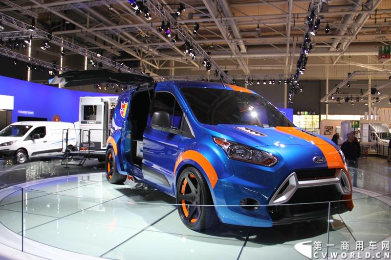 探馆汉诺威之福特全顺轻型商用车篇。图为福特全顺概念车 