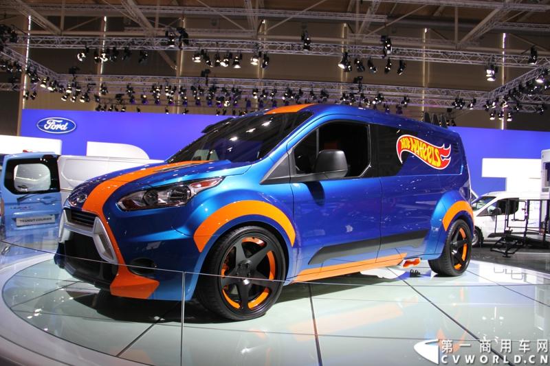 探馆汉诺威之福特全顺轻型商用车篇。图为福特全顺概念车 
