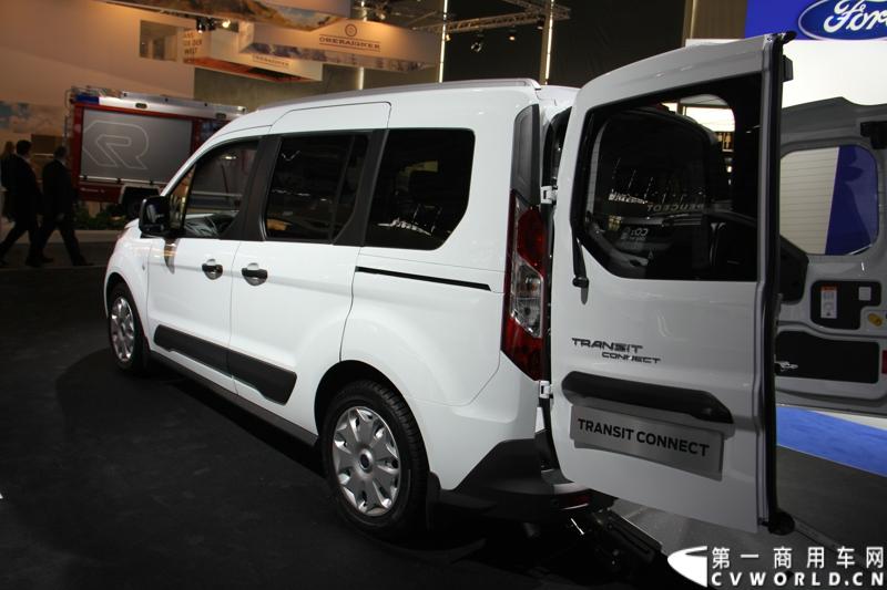 探馆汉诺威之福特全顺轻型商用车篇。图为全顺Connect 