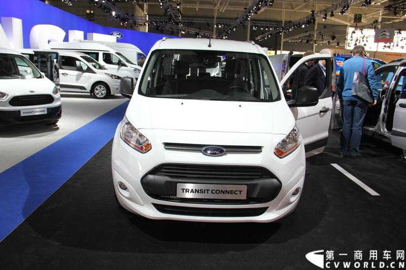 探馆汉诺威之福特全顺轻型商用车篇。图为全顺Connect 