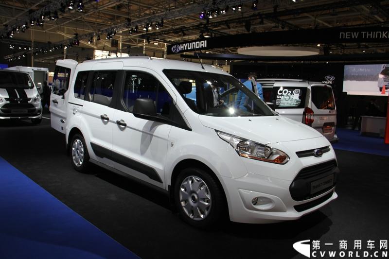 探馆汉诺威之福特全顺轻型商用车篇。图为全顺Connect 