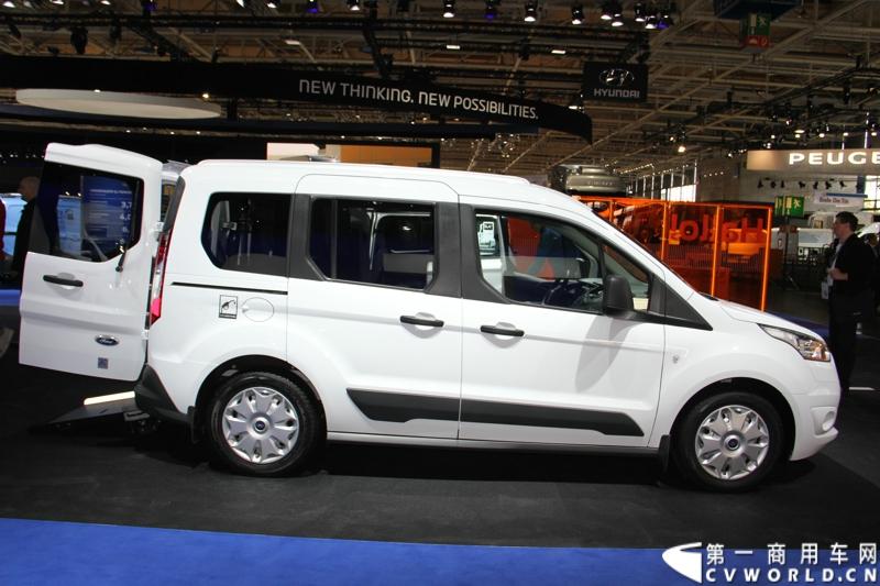 探馆汉诺威之福特全顺轻型商用车篇。图为全顺Connect 