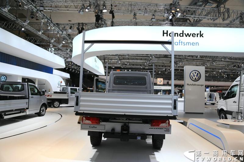 探馆汉诺威之大众轻型商用车篇。图为大众transporter