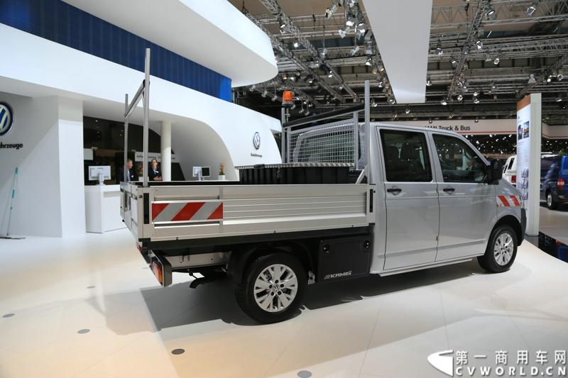 探馆汉诺威之大众轻型商用车篇。图为大众transporter