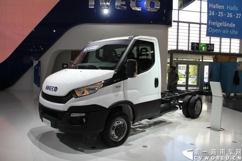 探馆汉诺威之依维柯轻型商用车篇。图为全新依维柯Daily 