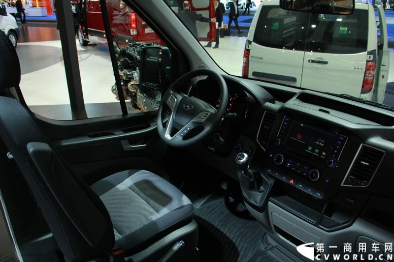 探馆汉诺威之现代轻型商用车篇。图为现代H350