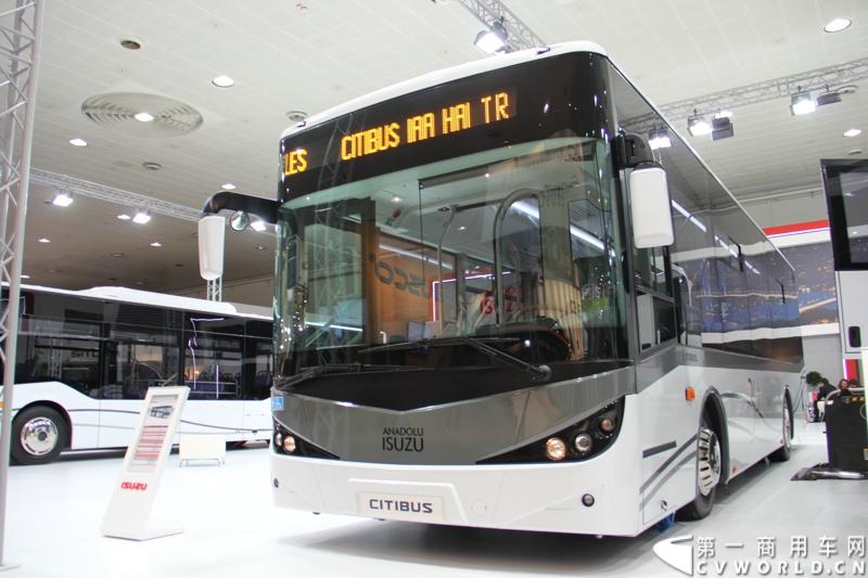 探馆汉诺威之五十铃客车篇。五十铃CITIBUS 