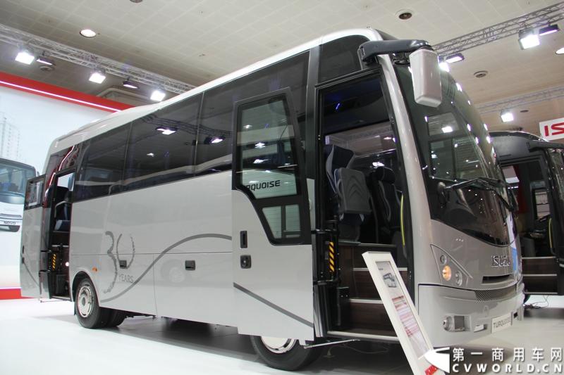 探馆汉诺威之五十铃客车篇。图为五十铃TURQUOISE 