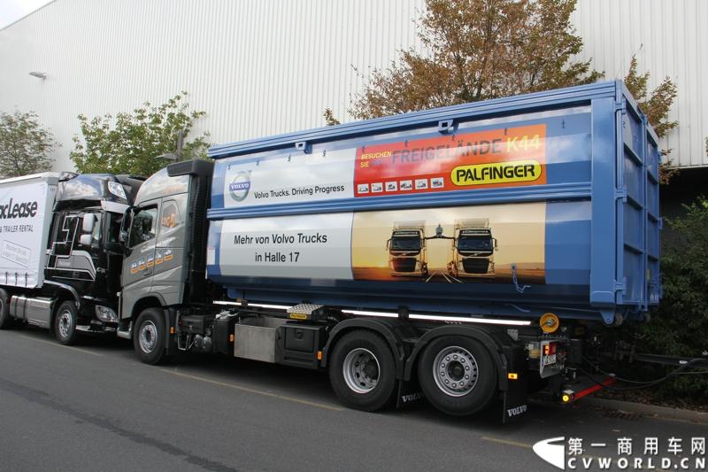探馆汉诺威之沃尔沃卡车篇。图为沃尔沃全新卡车展示 