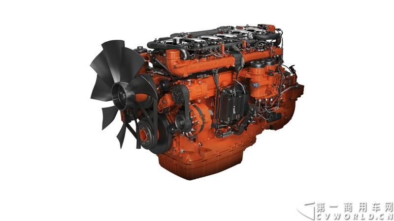 2014年10月15日 全球领先的商用汽车制造商斯堪尼亚亮相第六届中国（北京）国际机场技术设备和服务展览会（Inter Airport China 2014）。图为斯堪尼亚13升工业发动机，严格符合 Tier 4 Final%2C Stage IV排放标准