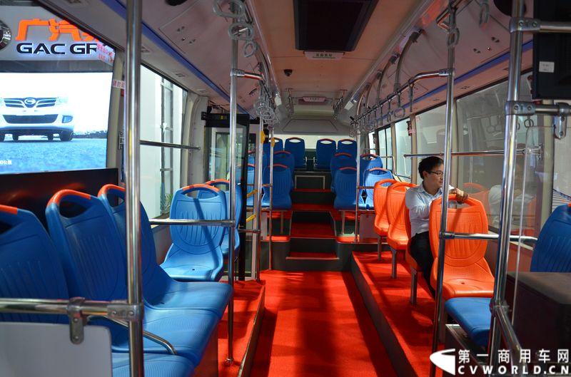 广州车展探馆之纯电动客车篇。图为广汽纯电动客车 