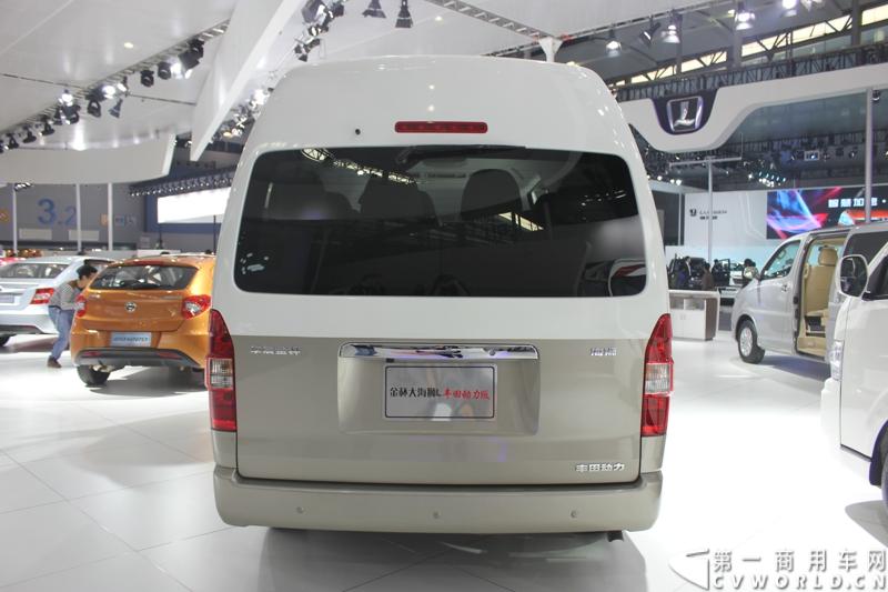 广州车展探馆之华晨金杯篇。图为金杯大海狮L 丰田动力版 