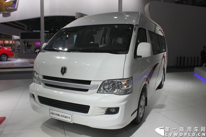 广州车展探馆之华晨金杯篇。图为金杯大海狮L商务旅居车
