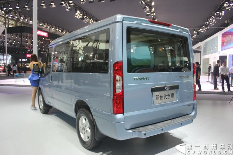 广州车展探馆之福特全顺篇。图为福田新世代全顺