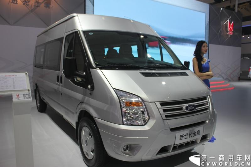 广州车展探馆之福特全顺篇。图为福田新世代全顺