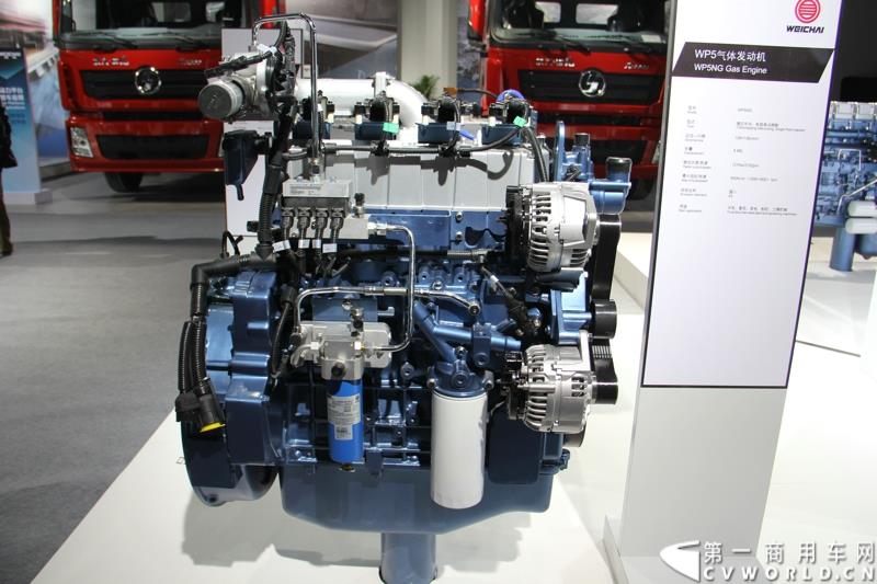 2015年1月7日，中国重型商用车动力的领军企业潍柴动力在北京举办新技术发布会，发布了包括Super Brake辅助制动安全技术、S-POWER智能控制技术在内的一系列商用车动力新技术。图为潍柴蓝擎WP5气体机