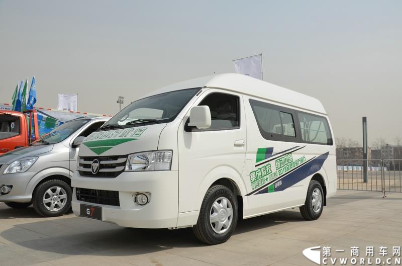 3月29日，由中国汽车联合会主办、江苏省汽车摩托车运动联合会承办的“图雅诺杯”-2015（第七届）福田奥铃中国勒芒轻卡耐力赛，在北京五棵松体育场隆重启动，这是原福田奥铃事业本部与原福田商务汽车事业本部整合为福田轻型商用车事业本部（LCV）之后的第一次集中亮相，也是中国轻卡第一赛事的再度续写。图为风景G7 