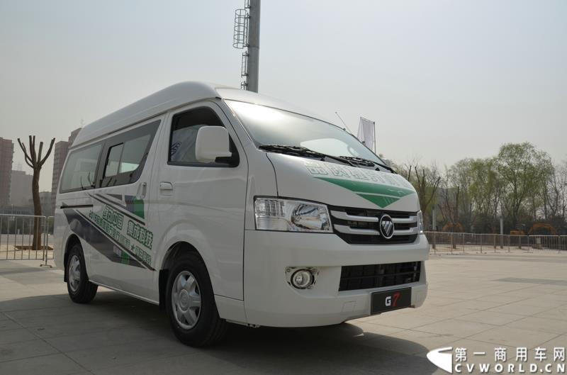 3月29日，由中国汽车联合会主办、江苏省汽车摩托车运动联合会承办的“图雅诺杯”-2015（第七届）福田奥铃中国勒芒轻卡耐力赛，在北京五棵松体育场隆重启动，这是原福田奥铃事业本部与原福田商务汽车事业本部整合为福田轻型商用车事业本部（LCV）之后的第一次集中亮相，也是中国轻卡第一赛事的再度续写。图为风景G7 