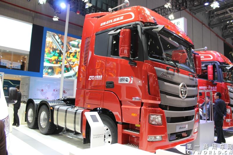 4月20日，在第16届上海国际汽车工业展览会（下称“上海国际车展”）媒体日第一天，北京福田戴姆勒汽车有限公司在其展台举行了