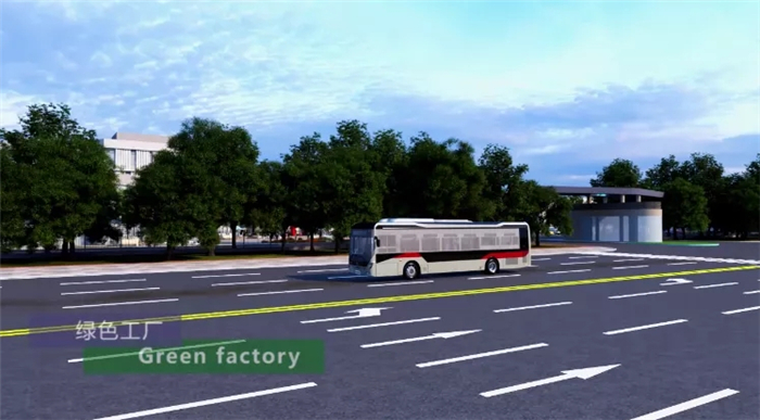 原料无害化、能源低碳化、废物资源化、厂区园林化……以绿色制造打造绿色工厂，以绿色发展树立行业标杆——中车新能源客车超级工厂，矢志成为新时代贯彻新发展理念的典范！ 