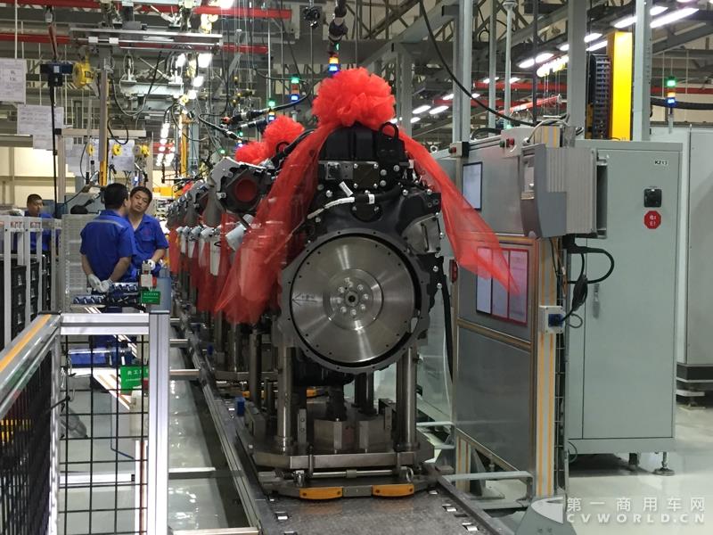 即将下线的13L发动机