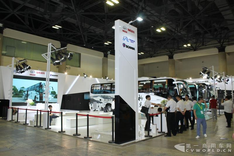 海格客车展区