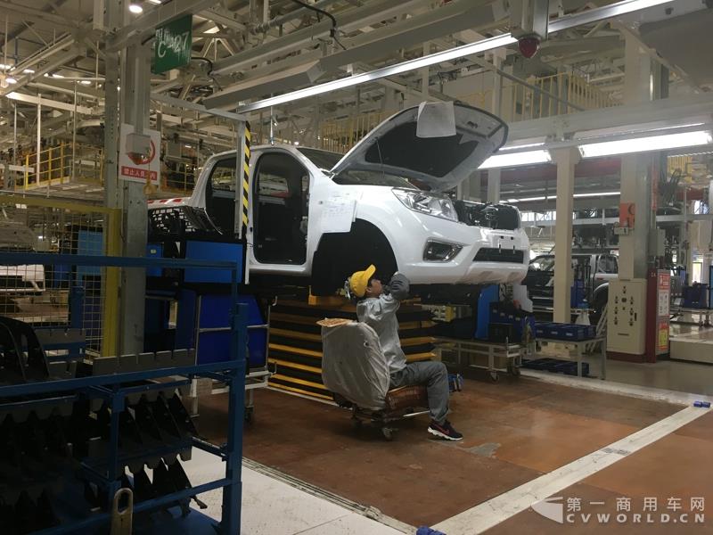 郑州日产新总装生产线