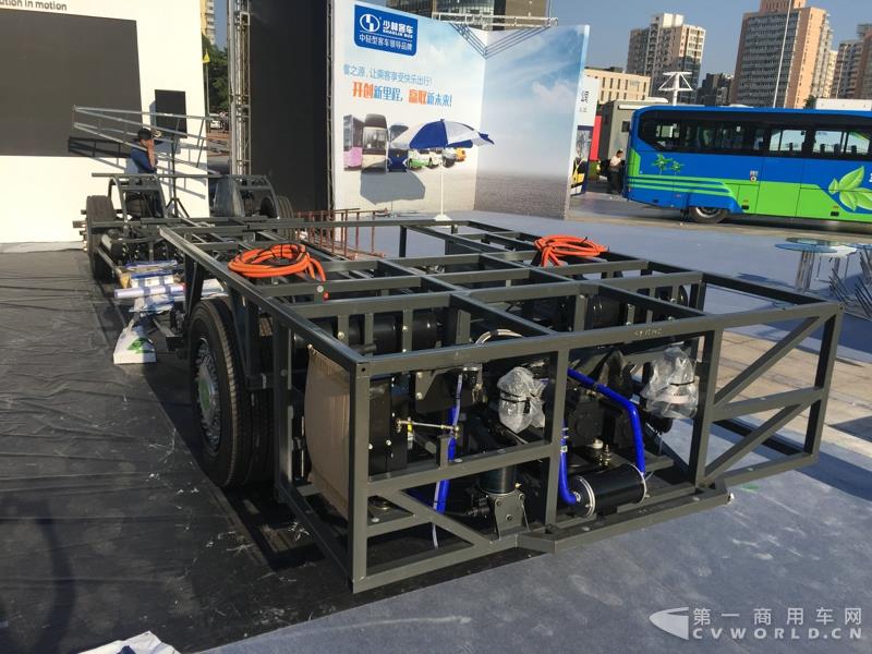 泰特展示的底盘