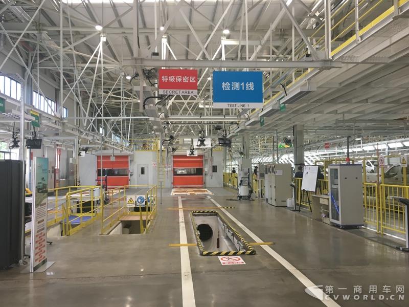 郑州日产新总装生产线