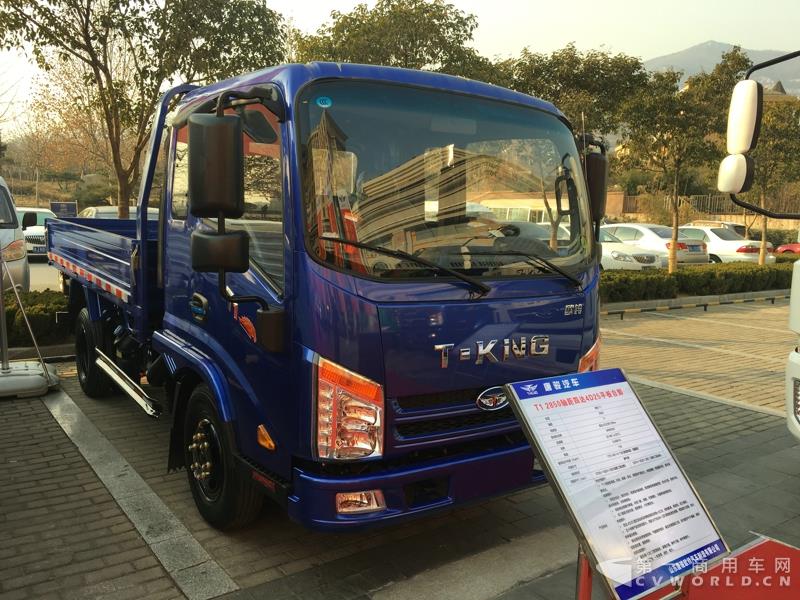 欧铃T1平板自卸