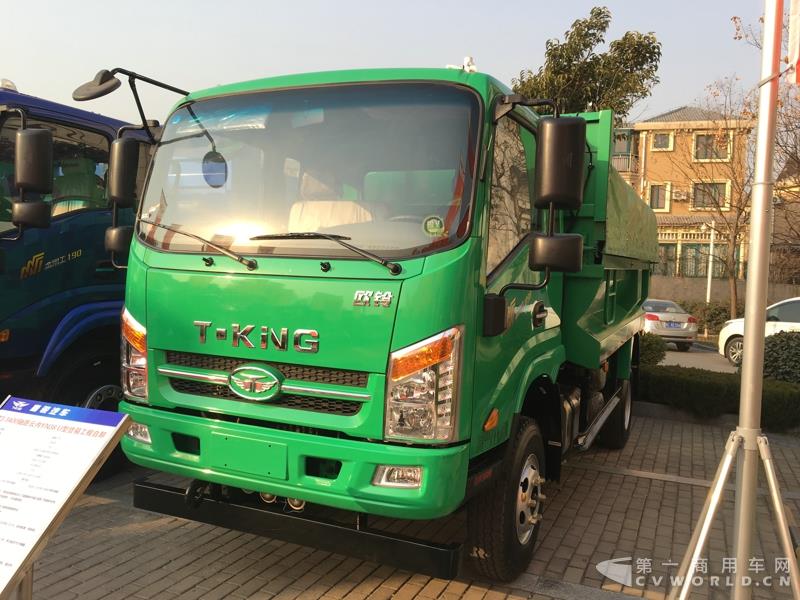 欧铃T3 U型货箱工程自卸