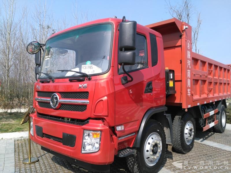 陕汽轩德4系6×2轻量化自卸车