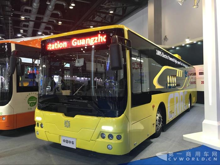 中车电动12米纯电动客车