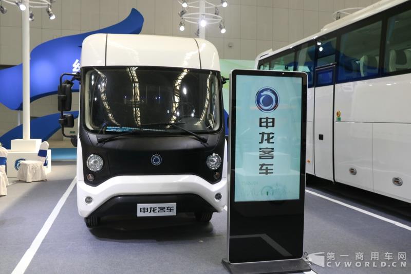 申龙SLK5042纯电动厢式运输车